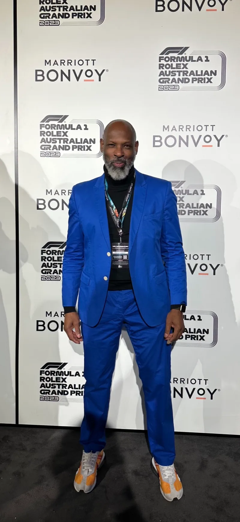 Aubrey K. Gardner at the Formula 1 Rolex Australian Grand Prix